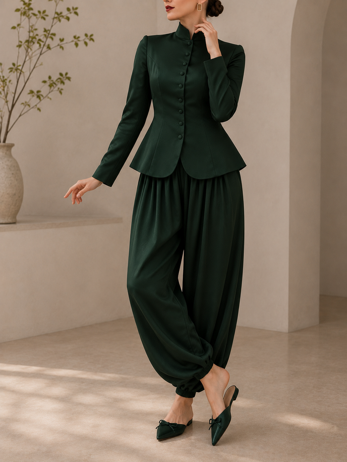 Emerald Sculpt Co-Ord Set