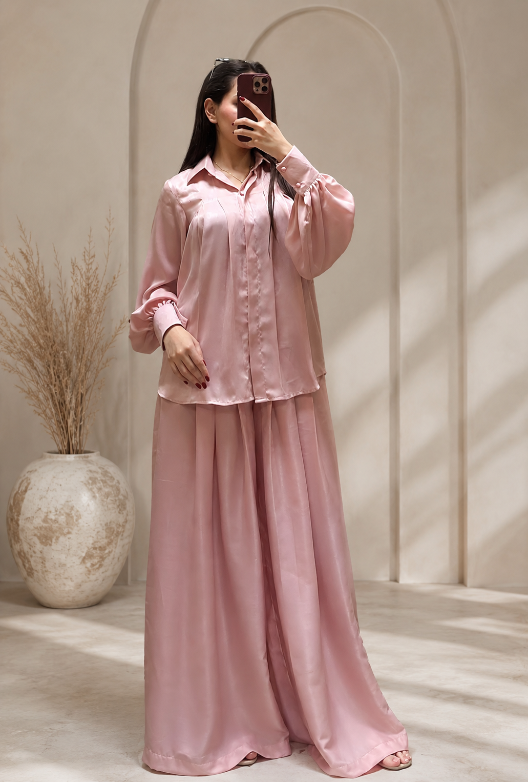 Blush Luxe Co-Ord Set